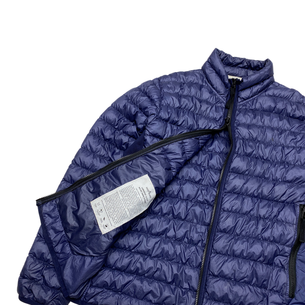 Stone Island 2018 Navy Micro Yarn Down Filled Jacket