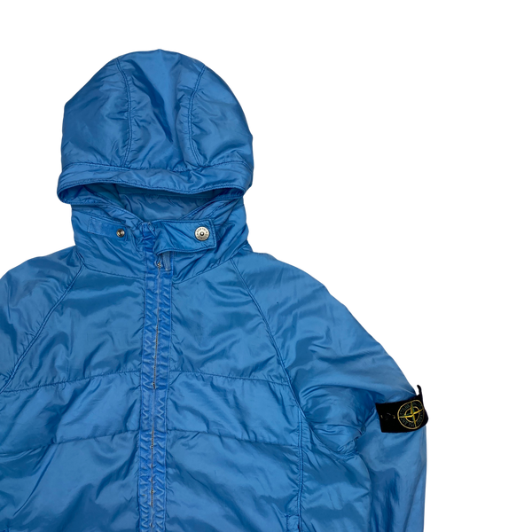Stone Island Blue AW2000 Fleece Lined Vintage Jacket