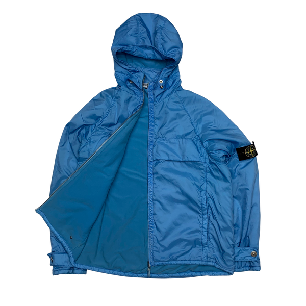 Stone Island Blue AW2000 Fleece Lined Vintage Jacket