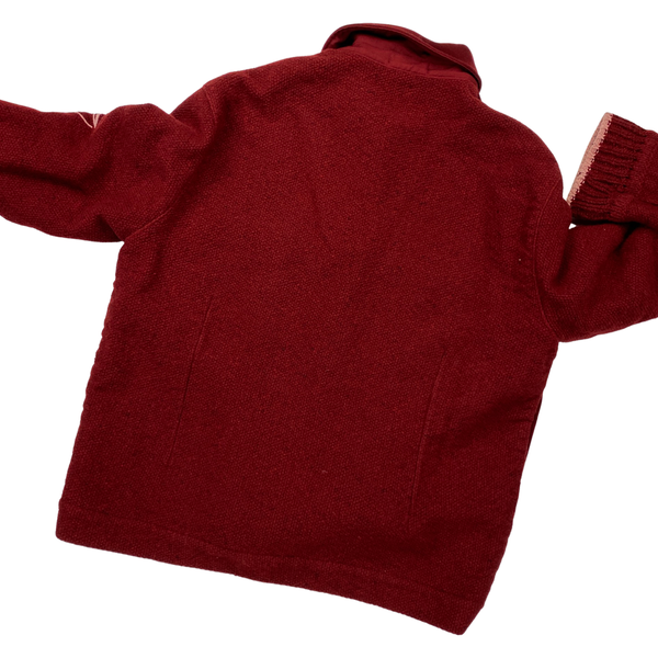 Stone Island Vintage 2001 Embroidered Thick Wool Overshirt