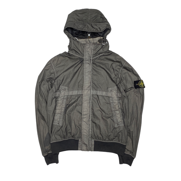 Stone Island 2013 Grey Membrana TC Hooded Jacket
