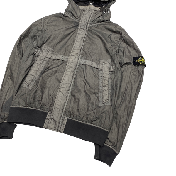 Stone Island 2013 Grey Membrana TC Hooded Jacket