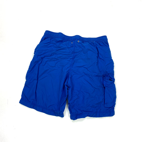 Stone Island Blue Cotton Swim Shorts