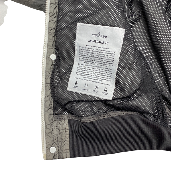Stone Island 2013 Grey Membrana TC Hooded Jacket