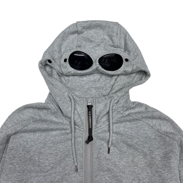 CP Company Goggle Hoodie Light Grey