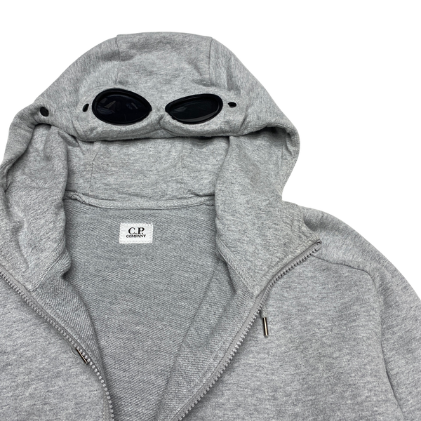 CP Company Goggle Hoodie Light Grey