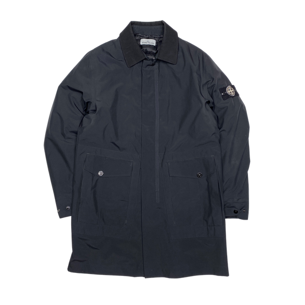 Stone Island 2015 Black Down Lined Tank Shield Jacket – Mat