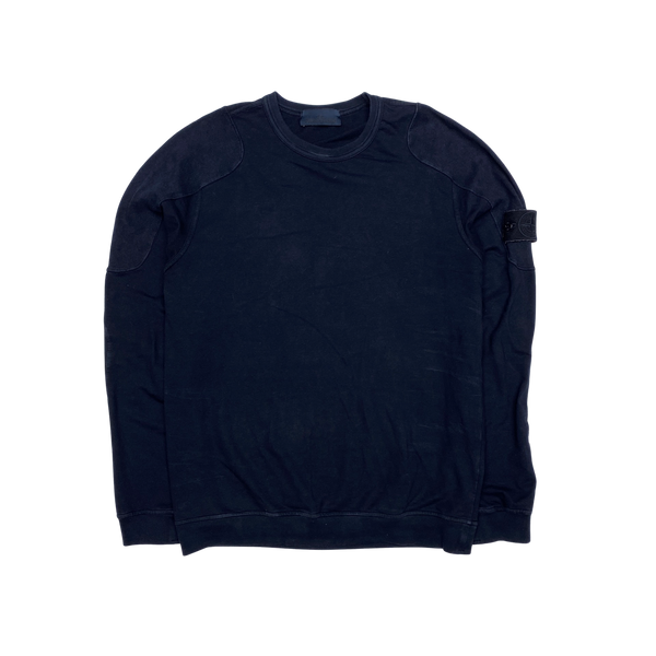 Stone Island 2018 Navy Ghost Crewneck Sweatshirt