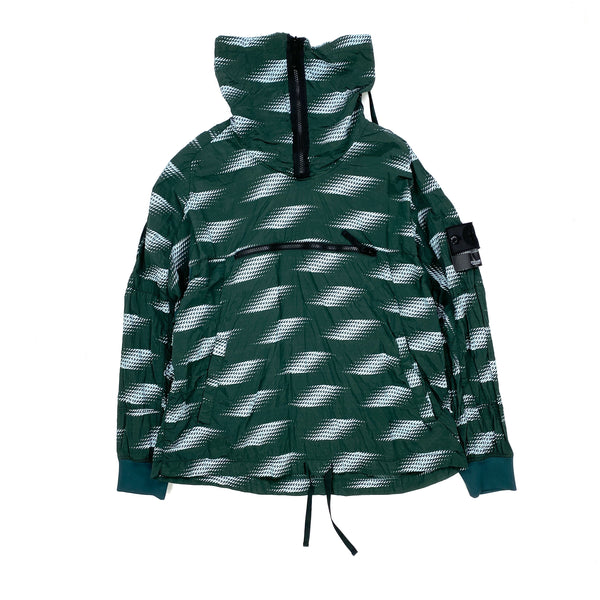Stone Island Nylon Metal Green Smock Jacket