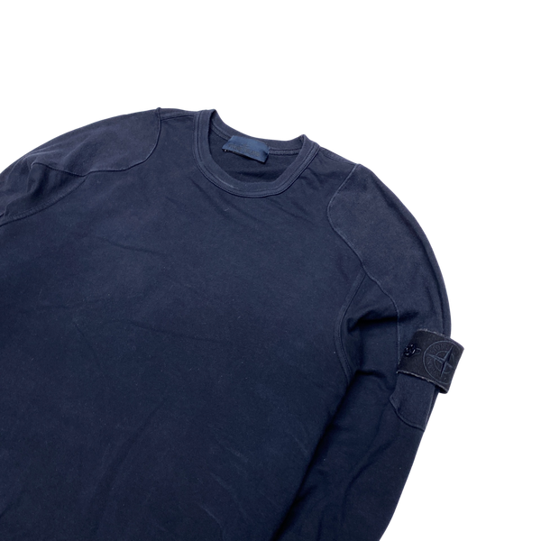 Stone Island 2018 Navy Ghost Crewneck Sweatshirt