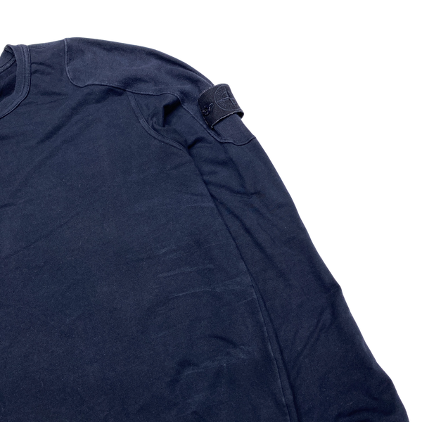 Stone Island 2018 Navy Ghost Crewneck Sweatshirt