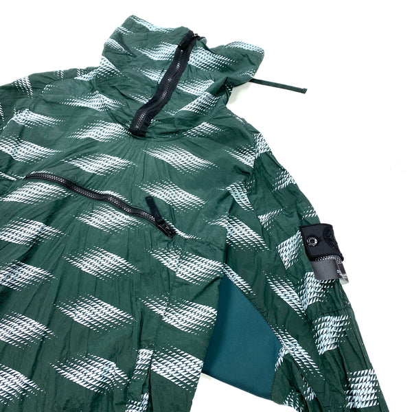 Stone Island Nylon Metal Green Smock Jacket