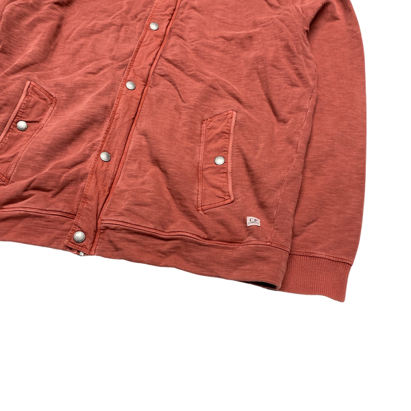 CP Company Terracotta Goggle Hoodie