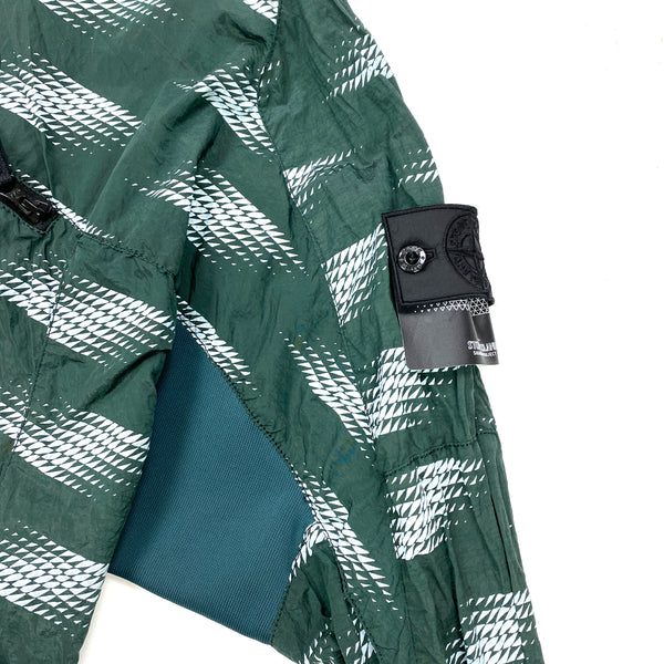 Stone Island Nylon Metal Green Smock Jacket