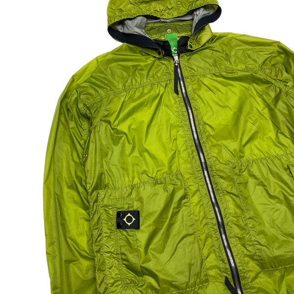 Ma Strum Lime Green Archive Shell Jacket