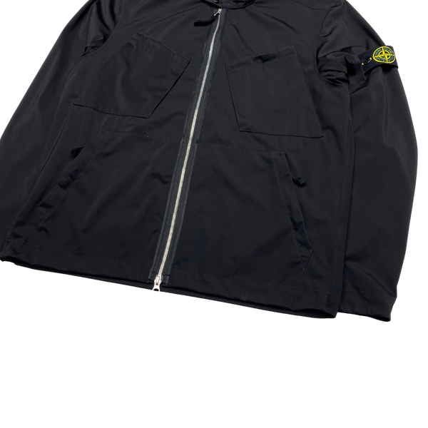 Stone Island Garment Dyed Nylon Jersey R Jacket