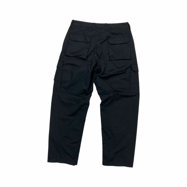 Stone Island Black New Season Cargo Trousers