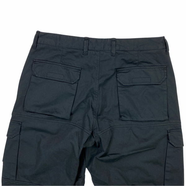 Stone Island Black New Season Cargo Trousers