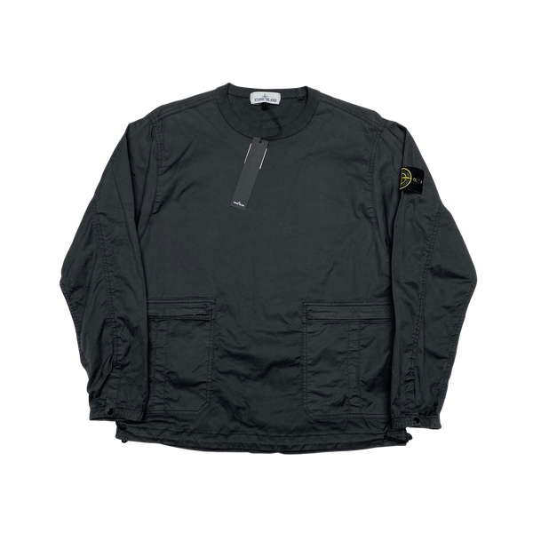 Stone Island 2021 Charcoal Grey Smock Mat s Island