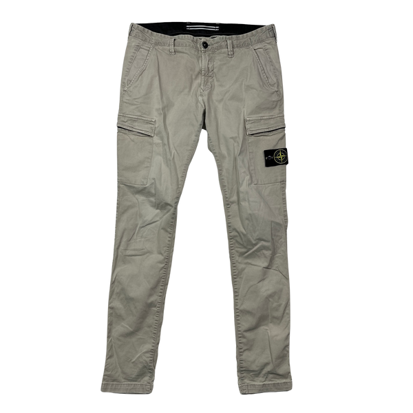 Stone Island 2018 Cream SK Cargos - 33"
