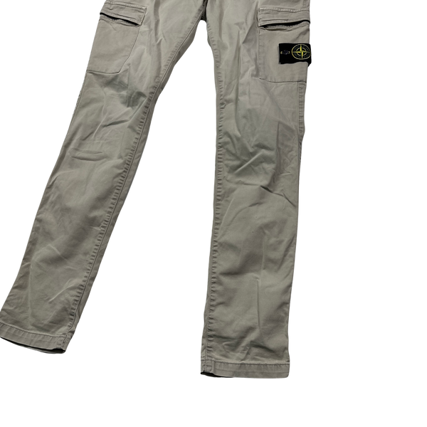 Stone Island 2018 Cream SK Cargos - 33"
