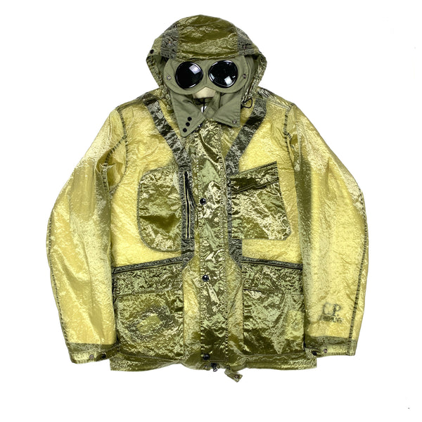 CP Company Olive Kan D Sherling Lined Jacket