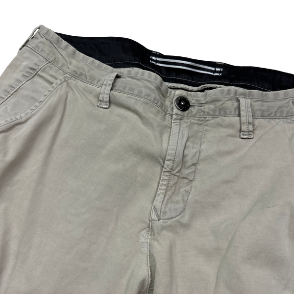 Stone Island 2018 Cream SK Cargos - 33"
