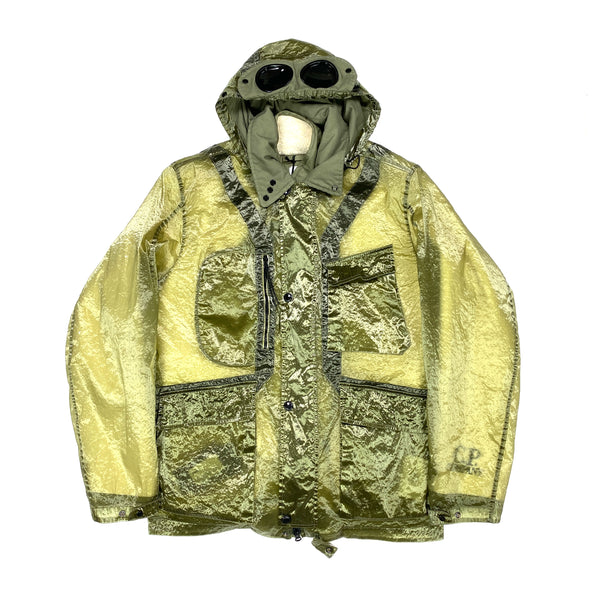 CP Company Olive Kan D Sherling Lined Jacket