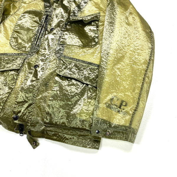 CP Company Olive Kan D Sherling Lined Jacket