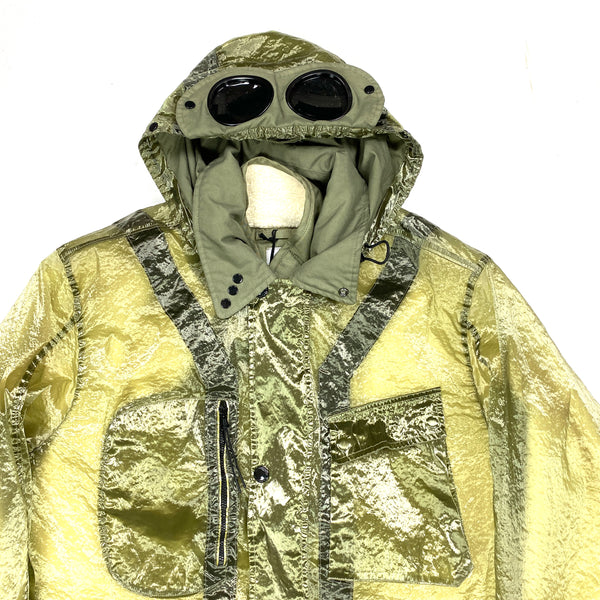CP Company Olive Kan D Sherling Lined Jacket