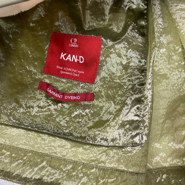 CP Company Olive Kan D Sherling Lined Jacket