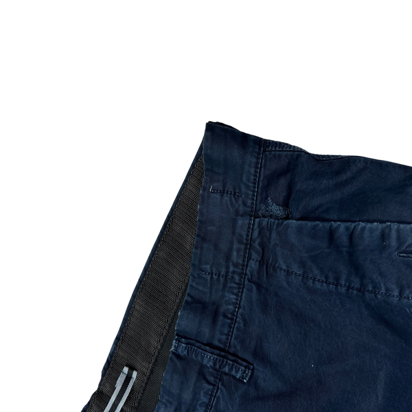 Stone Island Dark Navy RE T Cargo Trousers - 36"