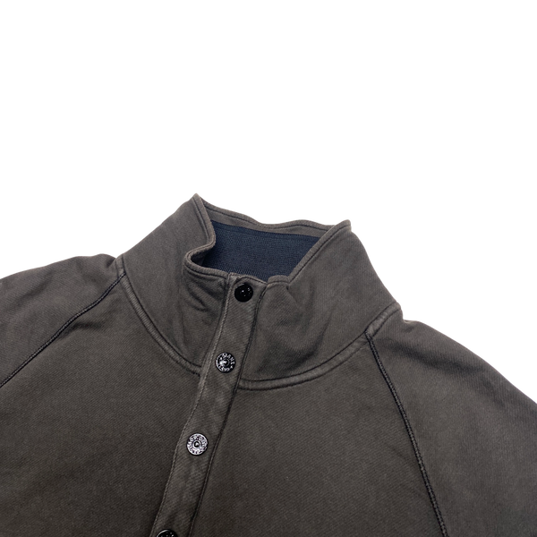 Stone Island 2009 Grey Stretch Cotton Pullover Jumper