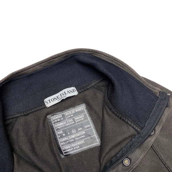 Stone Island 2009 Grey Stretch Cotton Pullover Jumper