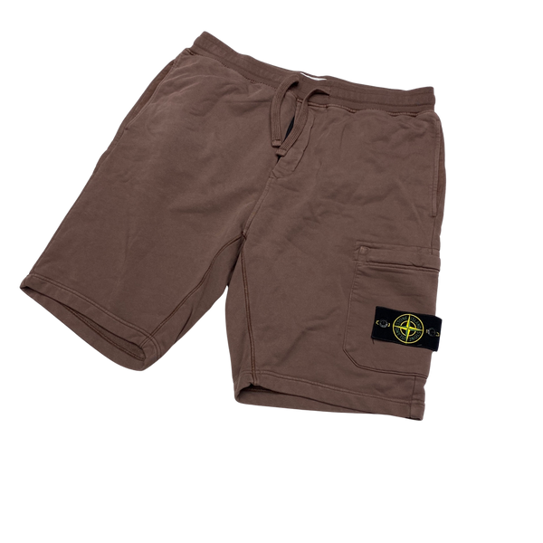 Stone Island 2020 Dark Pink  Cotton Shorts