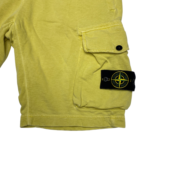 Stone Island 2019 Yellow Cotton Shorts