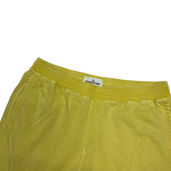Stone Island 2019 Yellow Cotton Shorts