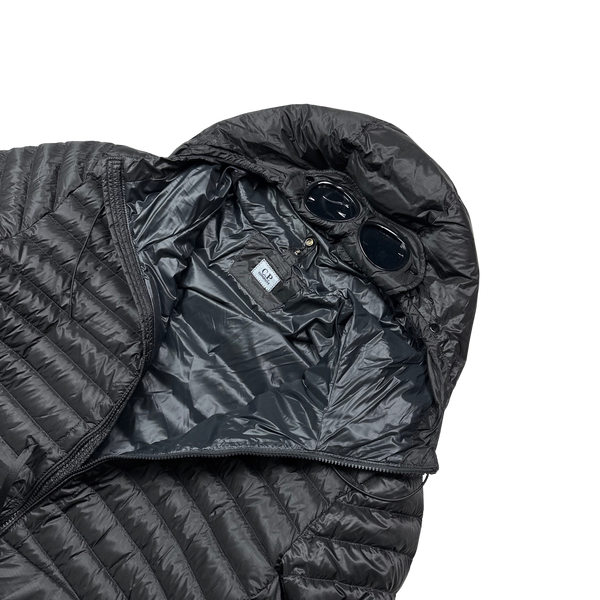 CP Company D D Shell Black Down Goggle Jacket - 3XL