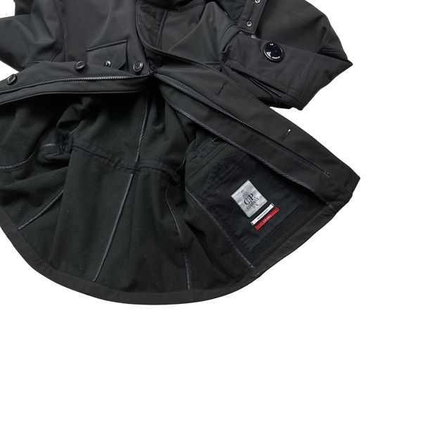 CP Company Black Multipocket Goggle Field Jacket - Large