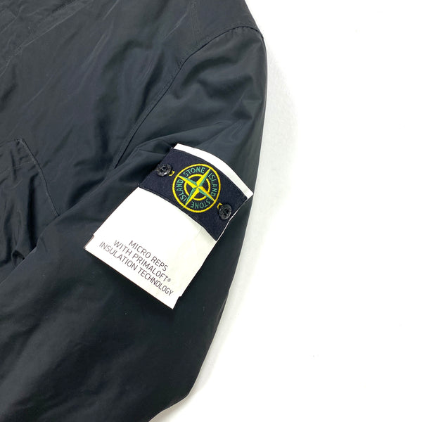 Stone Island Black Micro Reps Primaloft Lined Jacket