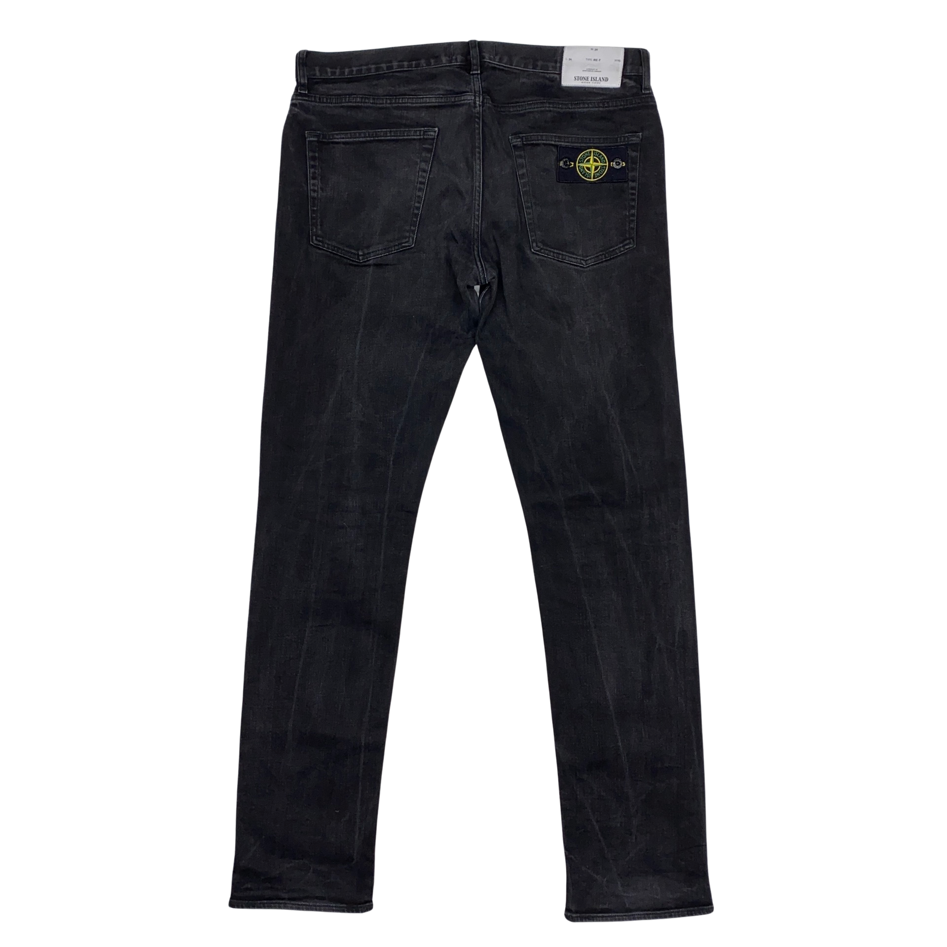 Black stone island jeans on sale