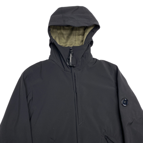 CP Company Black Fishtail Parka Soft Shell