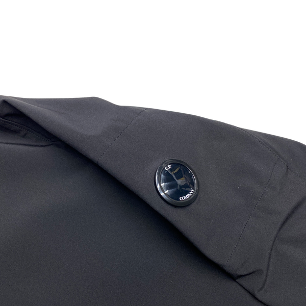 CP Company Black Fishtail Parka Soft Shell