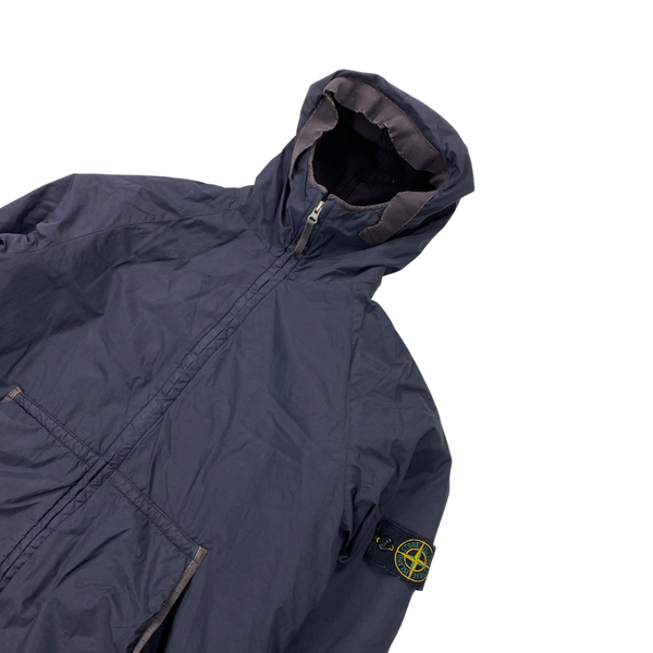 Stone Island Dark Navy Lined Nylon Jacket