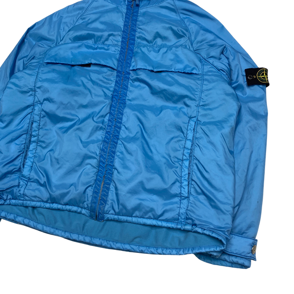 Stone Island Light Blue AW/2000 Fleece Lined Vintage Jacket