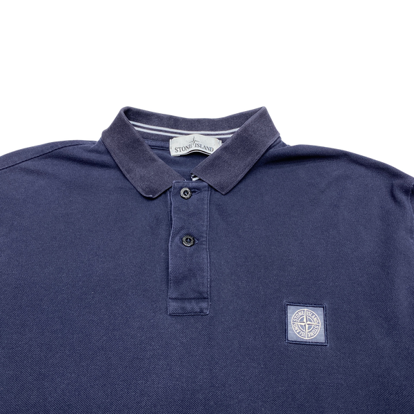 Stone Island 2016 Navy Blue Longsleeved Polo