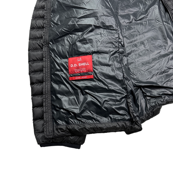CP Company D D Shell Black Down Goggle Jacket - 3XL