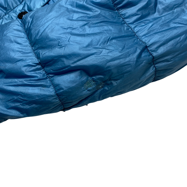 Stone Island Sky Blue Garment Dyed Puffer Jacket
