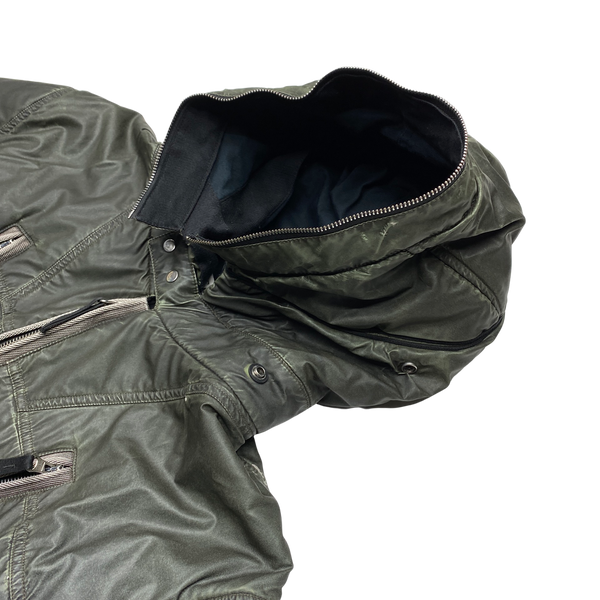Stone Island 2010 Grey Liquid Reflective Jacket