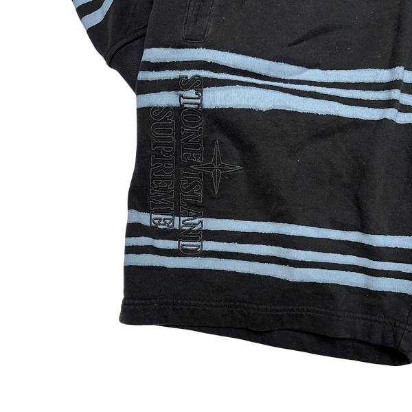 Stone Island x Supreme 2020 Warped Striped Tracksuit Set